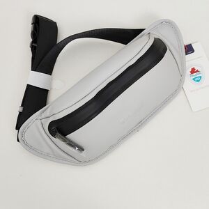 Pajar Unisex Belt Bag Fanny Pack Over The Shoulder Gray Black Convertible Men's